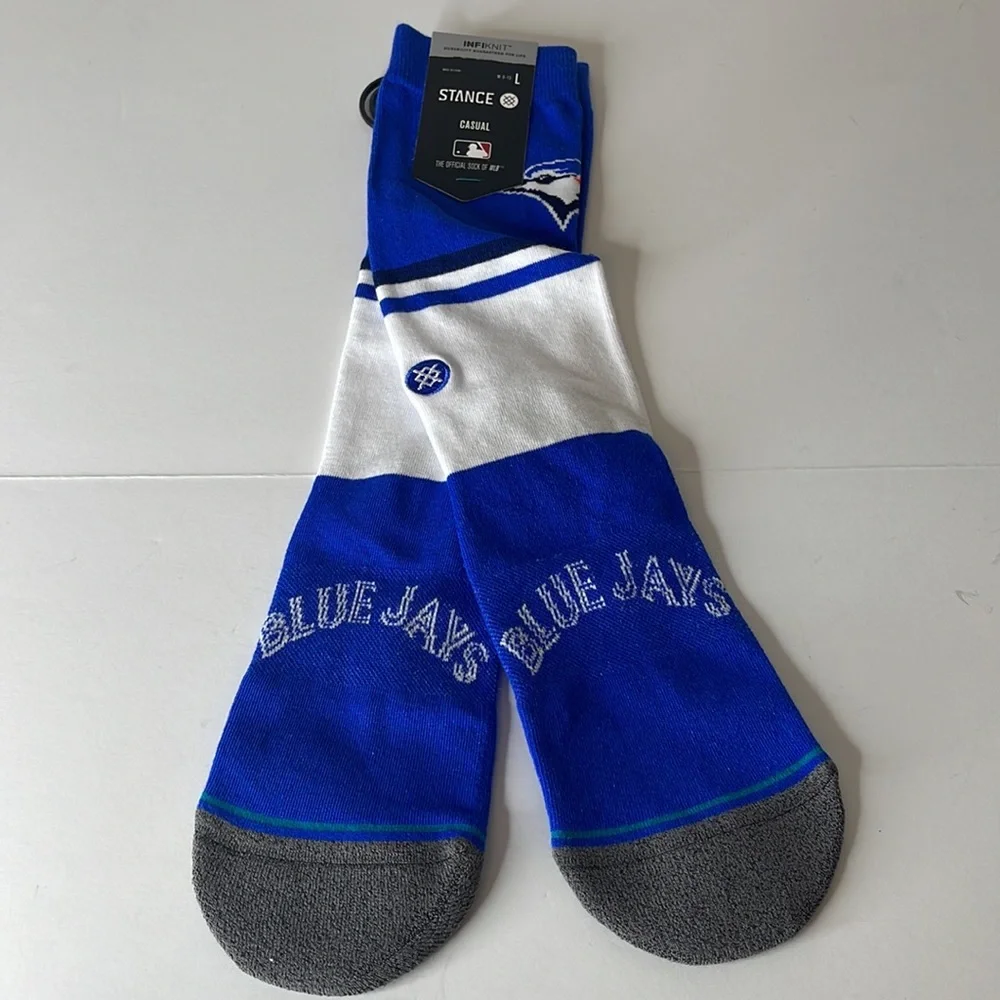 Stance MLB Toronto Blue Jays Baseball Socks Large